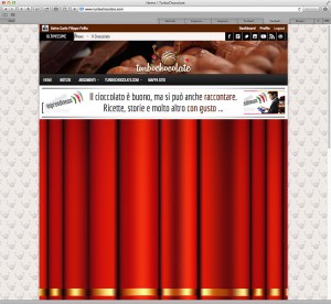 Ideas & Business S.r.l. – Screenshot della home page di Turbochocolate.com